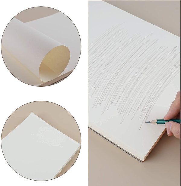 9 x 12 inches Sketch Book, Top Spiral Bound Sketch Pad, 1 Pack 100-Sheets (68lb/100gsm), Acid Free Art Sketchbook Artistic Drawing Painting Writing Paper for Kids Adults Beginners Artists - Image 7