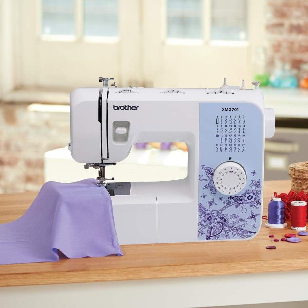 Brother Sewing Machine, XM2701, Lightweight Machine with 27 Stitches, 6 Included Sewing Feet - Image 2